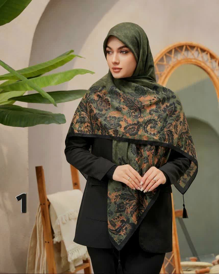 روسری نخی کد Mrs118 — تصویر ۶