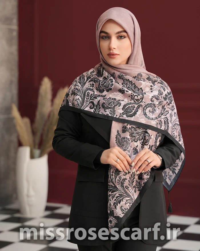 روسری نخی کد Mrs118 — تصویر ۴