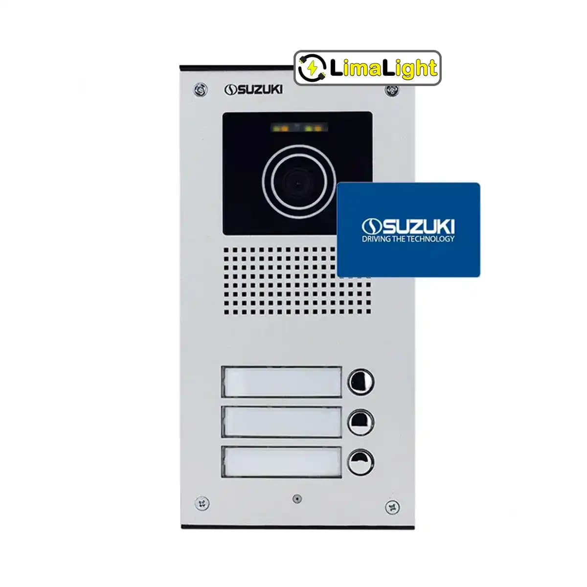 پنل آیفون تصویری کارتی 3 واحدی سوزوکی سری U — تصویر ۲