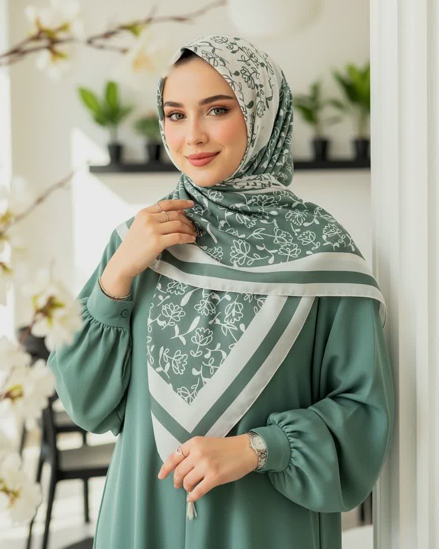 روسری نخی کد Mrs115 — تصویر ۴