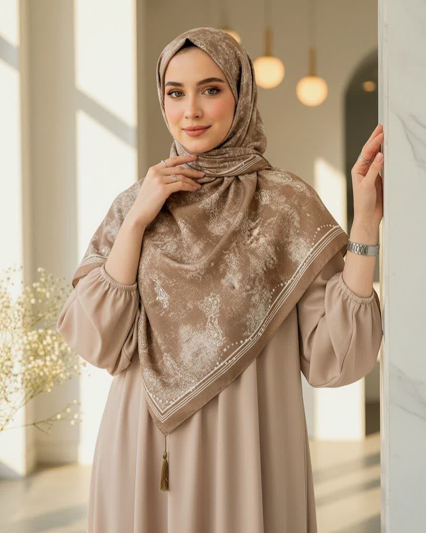 روسری نخی کد Mrs098 — تصویر ۳