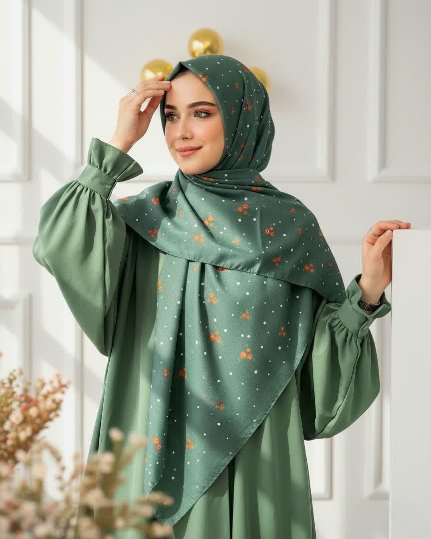 روسری نخی کد Mrs097 — تصویر ۵