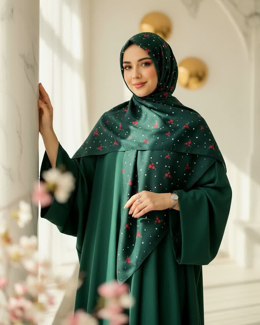 روسری نخی کد Mrs097 — تصویر ۳