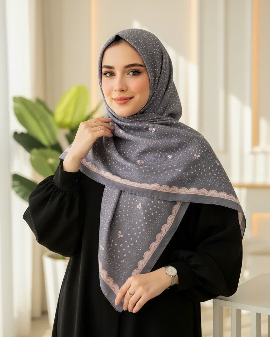 روسری نخی کد Mrs065 — تصویر ۶