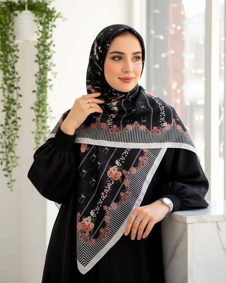 روسری سوپر کرپ کد Mrs061 — تصویر ۷