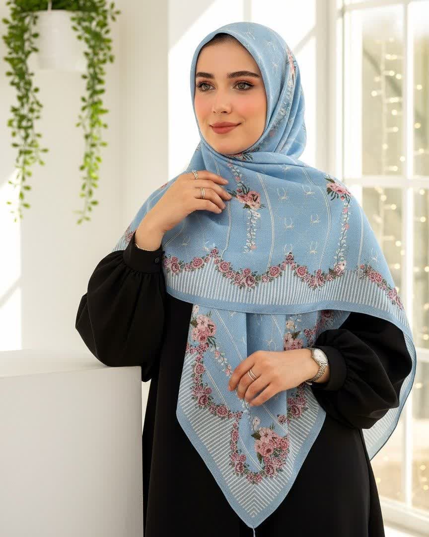 روسری سوپر کرپ کد Mrs061 — تصویر ۵