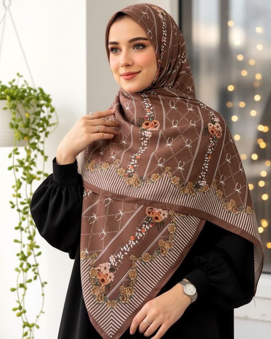 روسری سوپر کرپ کد Mrs061 — تصویر ۶