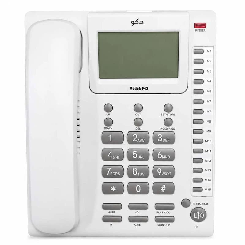 تلفن رومیزی دکو F42 — تصویر ۶