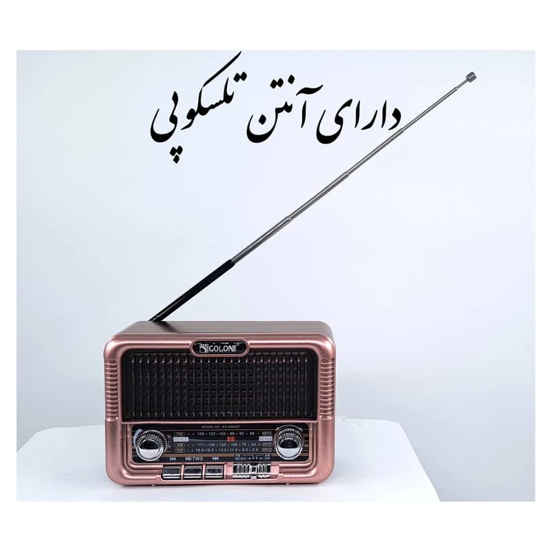 رادیو گولون مدل RX-6060BT — تصویر ۱۲