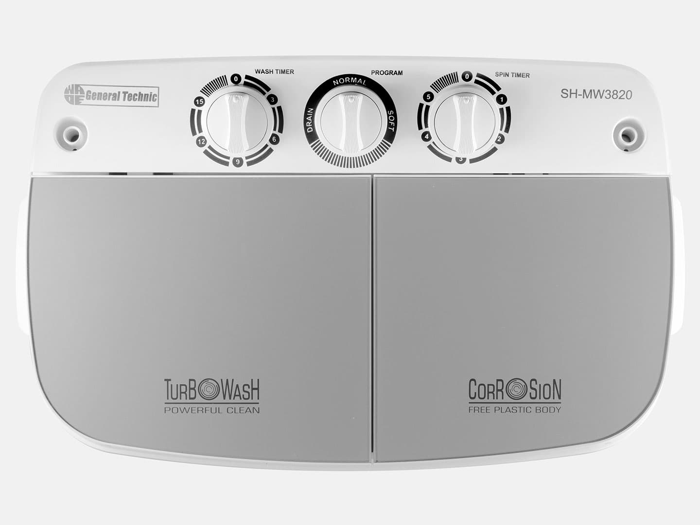 مینی واش جنرال تکنیک مدل SH-MW 3820 Silver — تصویر ۷