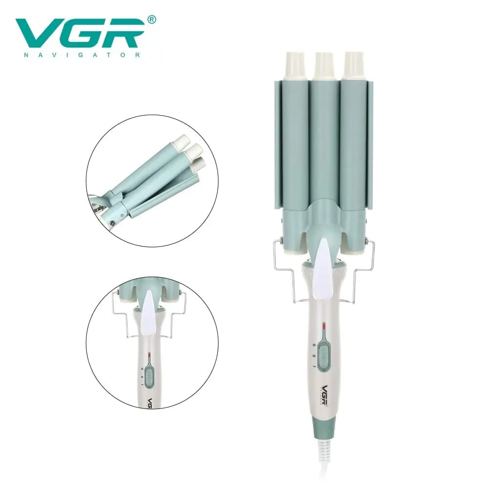 فر کننده و حالت دهنده مو وی جی ار مدل v-595 — تصویر ۲