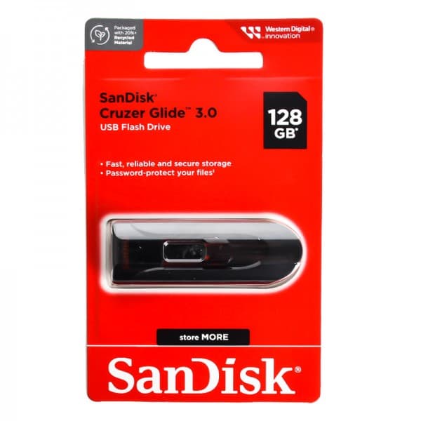 فلش سن دیسک (SanDisk) مدل 128GB Cruzer Glide USB3.0 — تصویر ۴