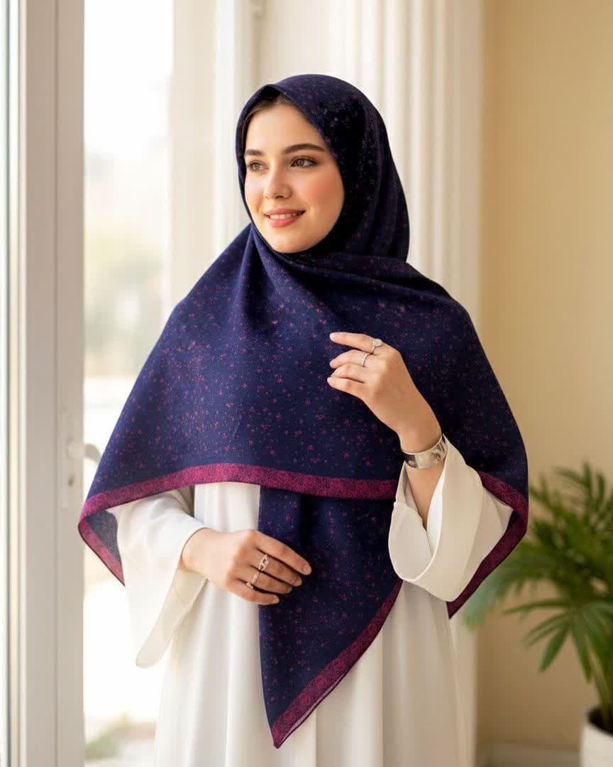 روسری نخی کد Mrs035 — تصویر ۷