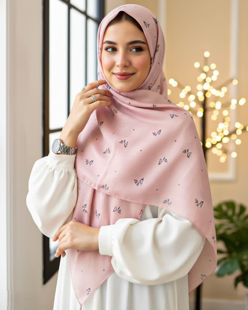 روسری نخی کد Mrs029 — تصویر ۵