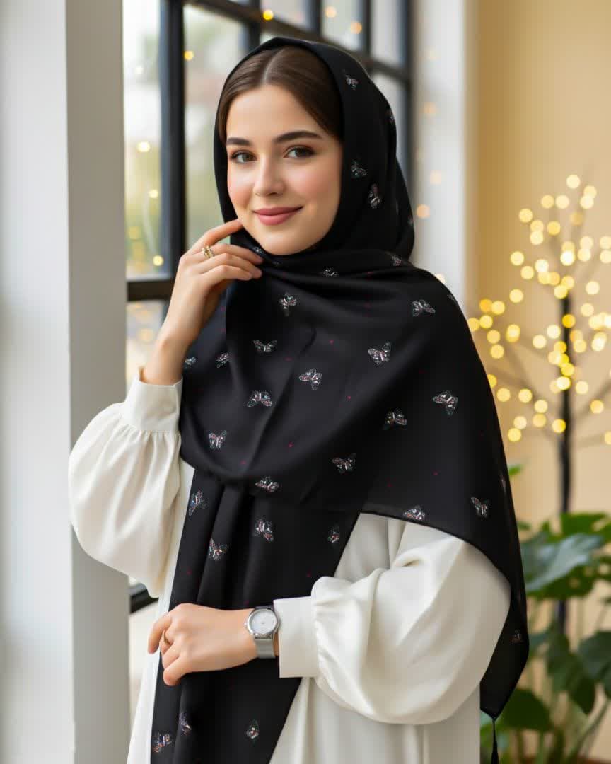 روسری نخی کد Mrs029 — تصویر ۳