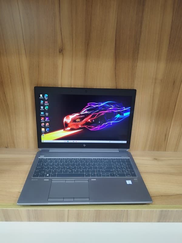 لپ‌تاپ اچ‌پی zbook G5 پردازنده i7 نسل 8 رم 16 هارد 512 ssd و 4 گیگ گرافیک صفحه نمایش 15.6 اینچ