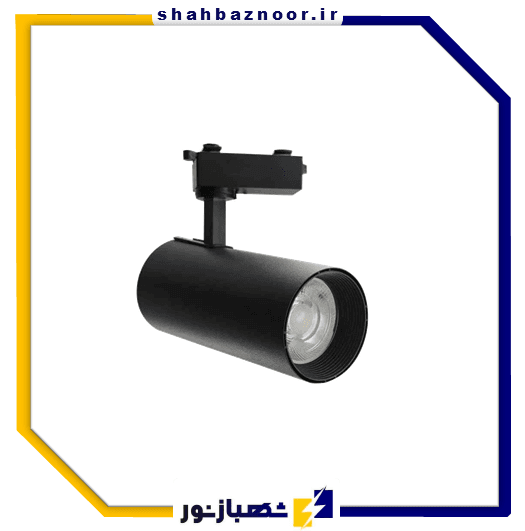 چراغ ریلی 50 وات بدنه مشکي آفتابي — تصویر ۳