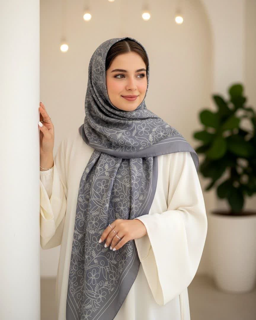 روسری نخی کد Mrs022 — تصویر ۵