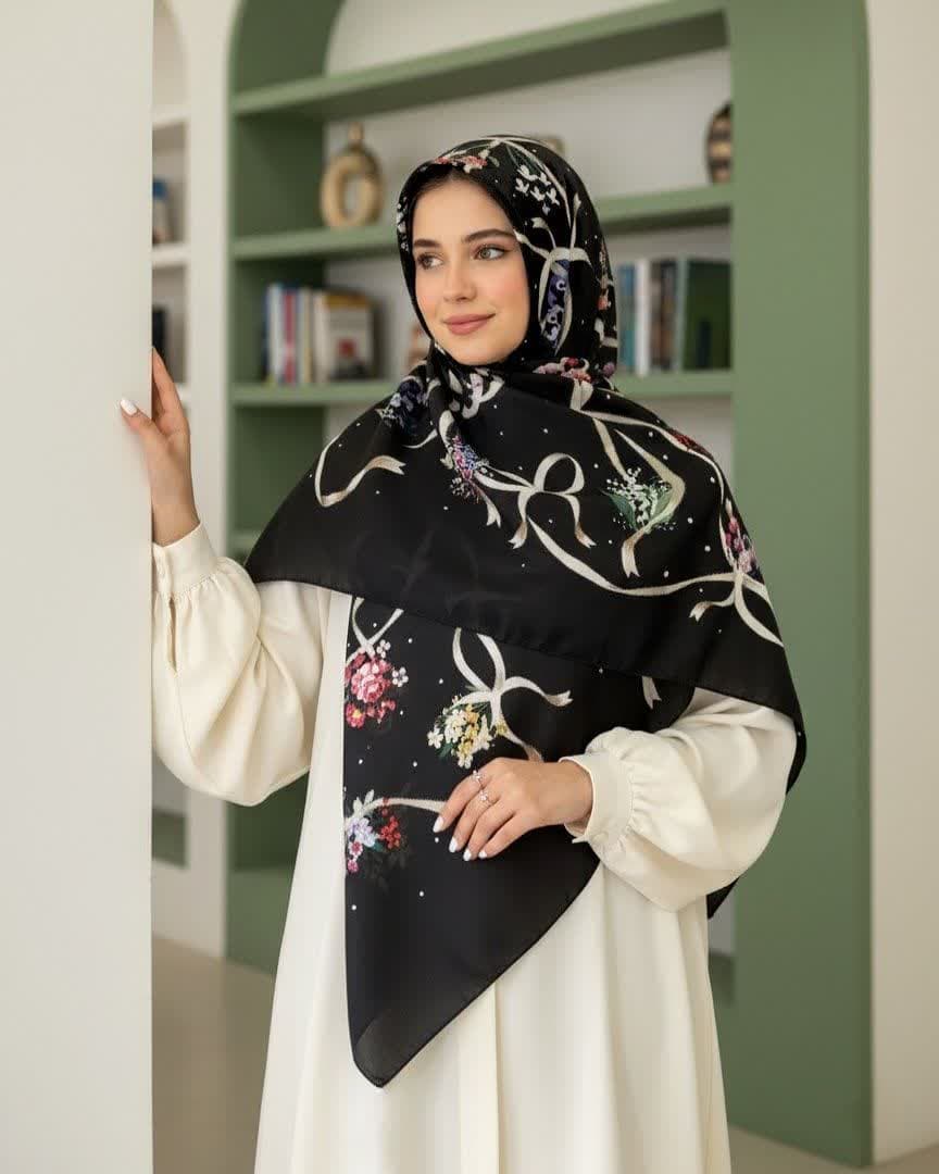 روسری نخی کد Mrs004 — تصویر ۵