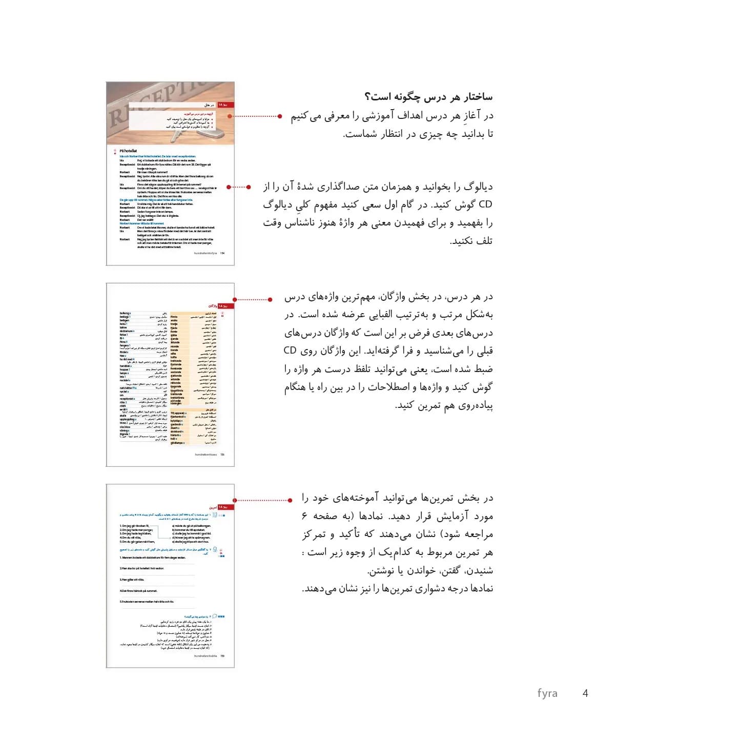 کتاب سوئدی در 30 روز همراه با آزمونهای میاندورهای و آزمون نهایی — تصویر ۲