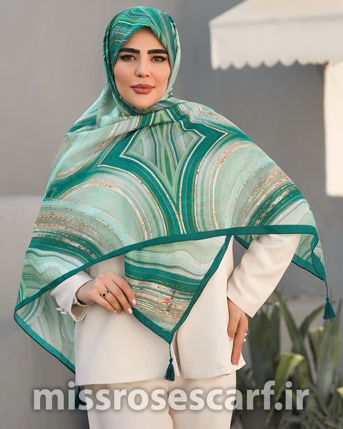 روسری نخی کد 253 — تصویر ۳