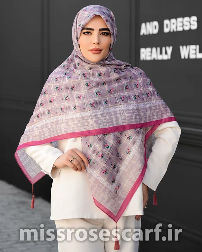 روسری نخی کد 249 — تصویر ۳