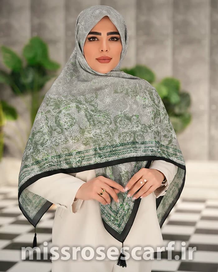 روسری نخی کد 247 — تصویر ۳