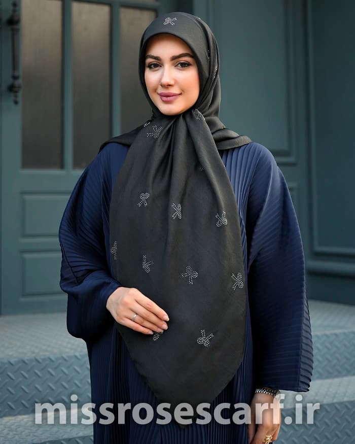 روسری کریستال پاپیون1 — تصویر ۳