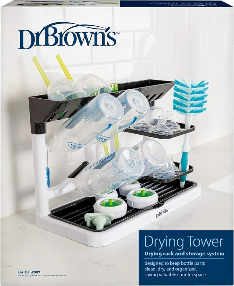 استند آبچکان دو طبقه دکتر براون Dr. Brown’s Drying Tower — تصویر ۹