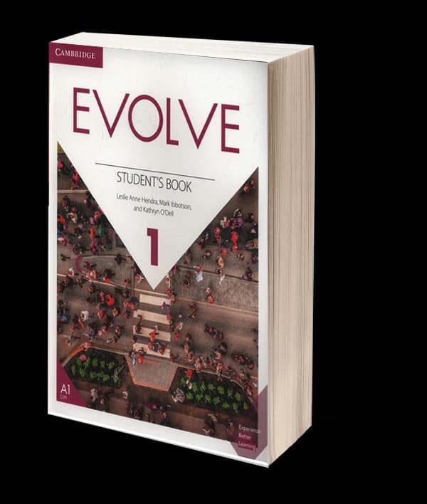 کتاب Evolve 1 (ایوالو ۱) اثر انتشارات کمبریج + کتاب کار و فایل صوتی