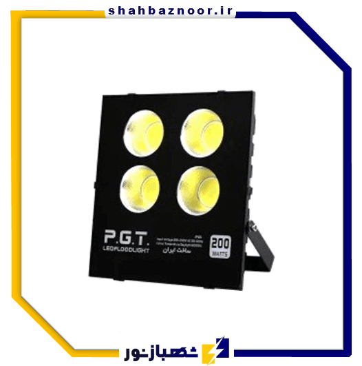 PGT پروژکتور 200 وات مهتابی کد 06 — تصویر ۴