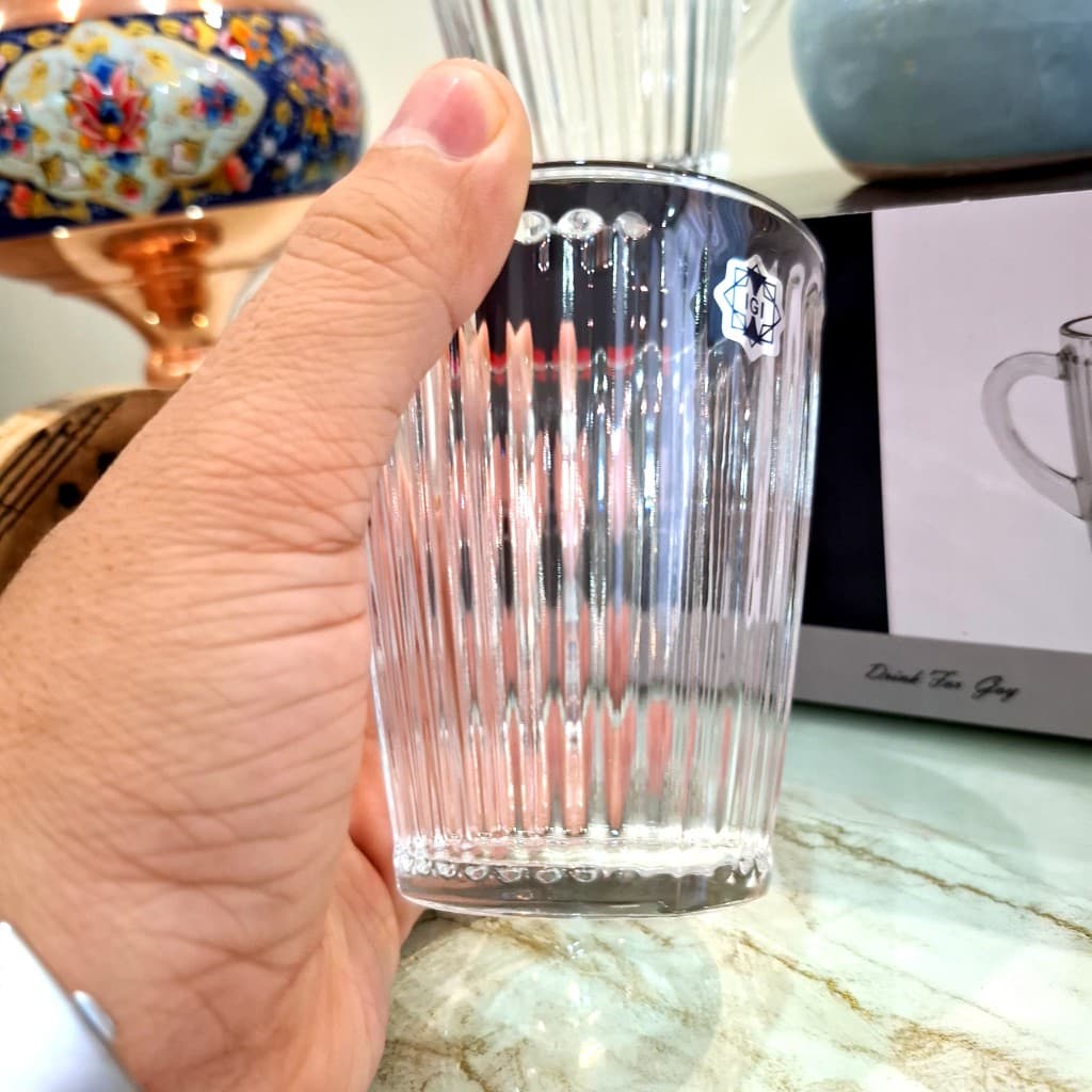 لیوان دسته دار آتن شیاردار 6 عددی کادویی — تصویر ۱۰