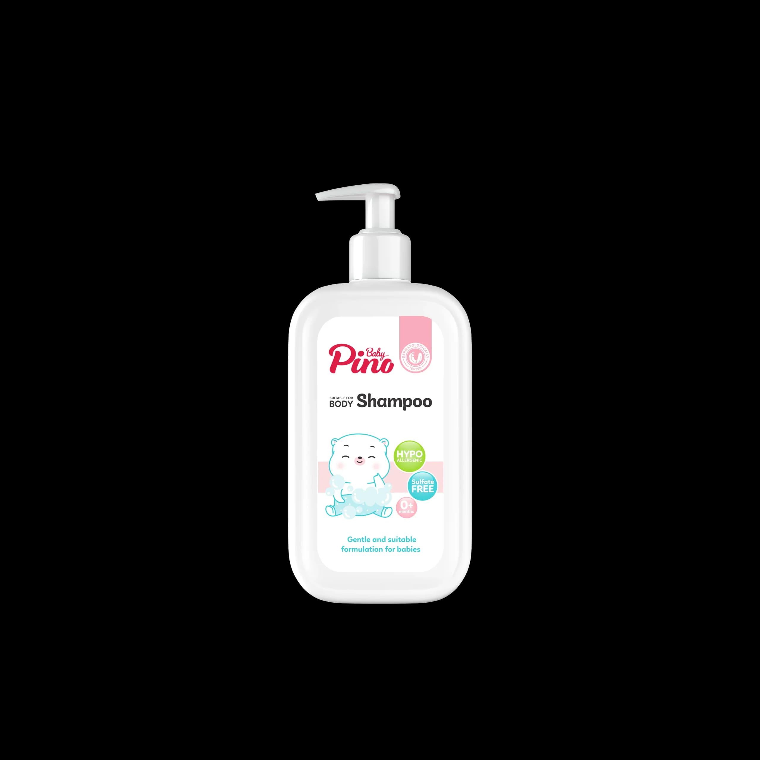 شامپو بدن 200 و 350 میل پینو بی بی pino baby — تصویر ۵
