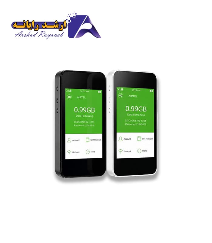 مودم همراه جیبی ایرتل مدل Airtel E5577 PRO 4G دو سیم کارت — تصویر ۸