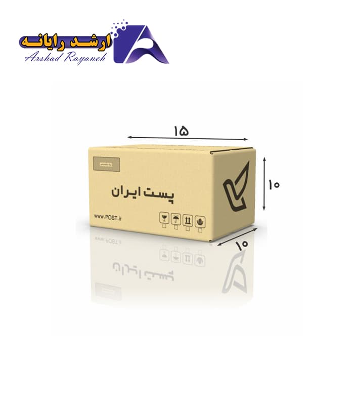 کارتن پستی سایز 1 (۳ لایه) بسته 40 عددی