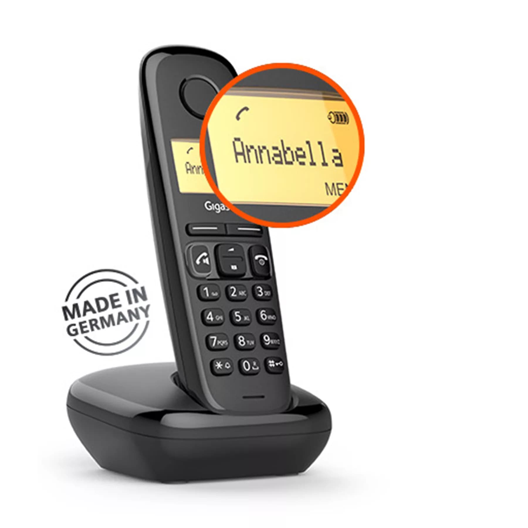 گوشی تلفن بی سیم گیگاست مدل A270 — تصویر ۷