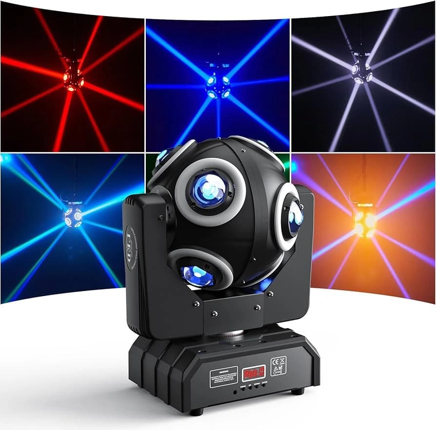 مووینگ 360 درجه 8 چشم ال ای دی (LED) — تصویر ۳