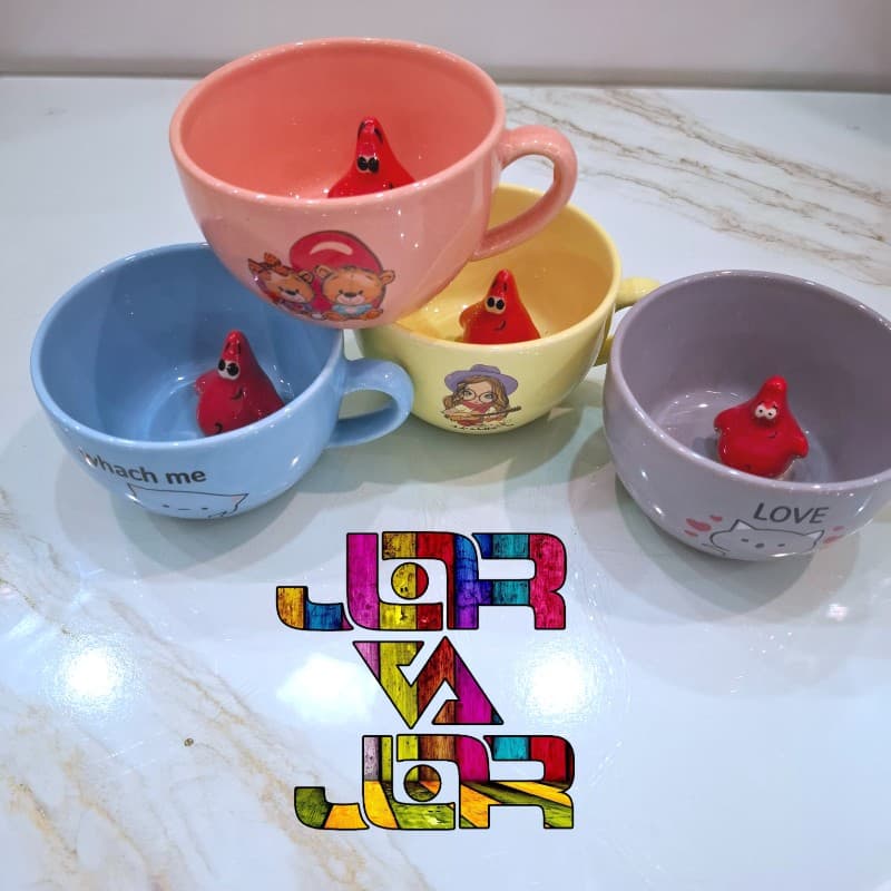 ماگ سورپرایزی پاتریک سری رنگی