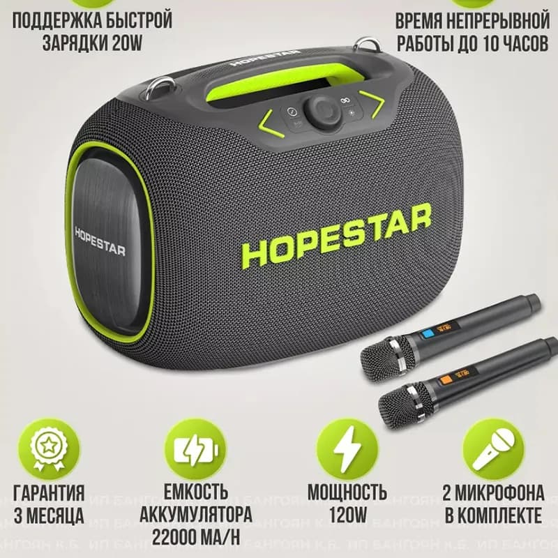 اسپیکر هوپ استار مدل HOPESTAR PartyBox — تصویر ۱۱
