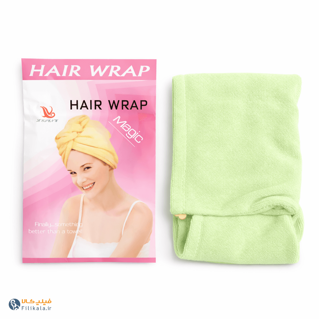 حوله سر جادویی کلاه‌دار (Hair Wrap Magic) برند Leteng — تصویر ۲