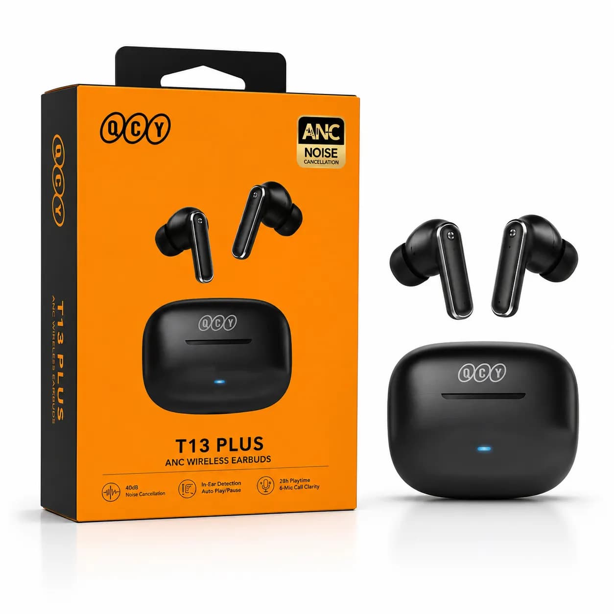 ایرپاد QCY T13 Plus؛ هندزفری بلوتوثی جدید با ANC، صدای قدرتمند و بلوتوث 6.0 — تصویر ۹