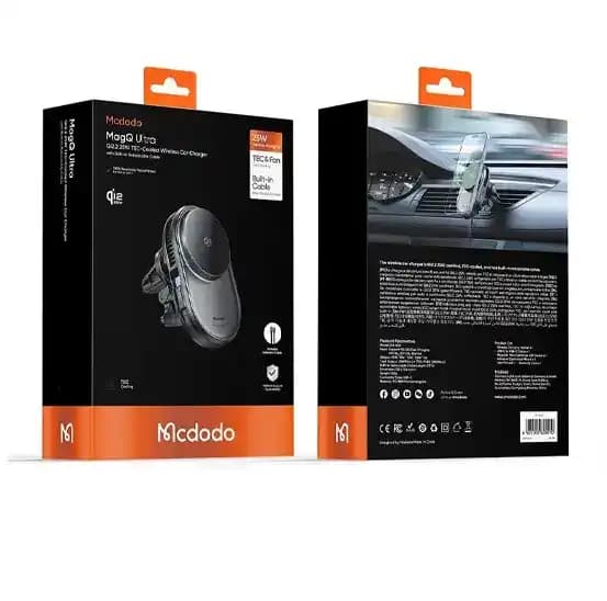 هولدر دریچه کولری و شارژ وایرلس مک دودو Mcdodo MagQ Ultra Qi2 CH-8400 (ارسال فوری تهران) — تصویر ۳