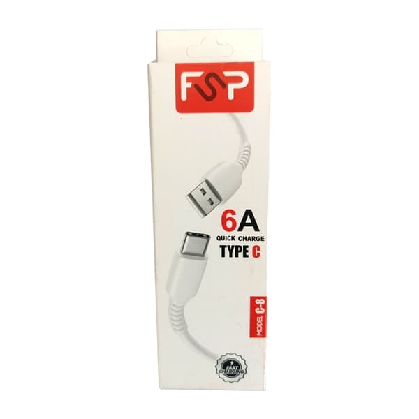 کابل تایپ سی FSP مدل C-8 طول 1 متر