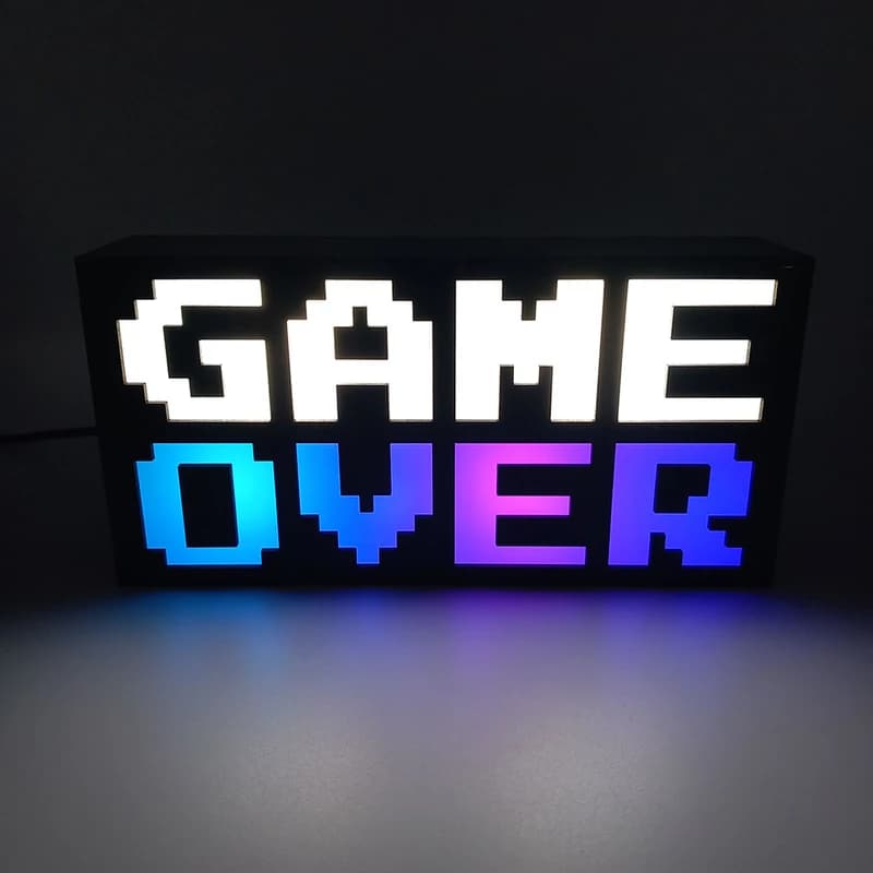 آیکون لایت طرح GAME OVER