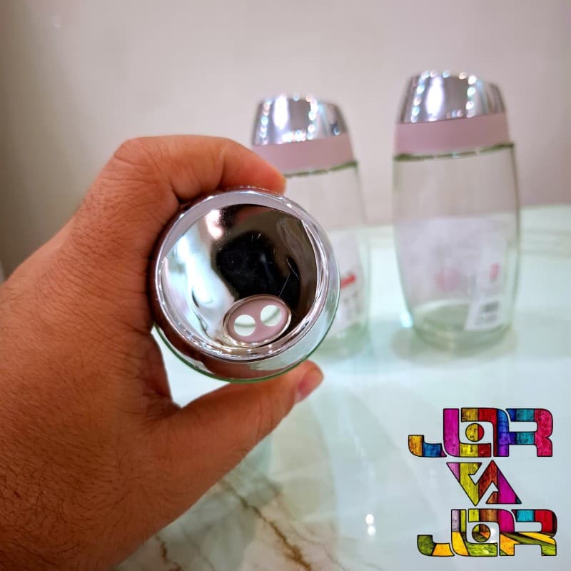 ادویه پاش 3 حالته درب کروم در 5 رنگ یک عددی — تصویر ۱۱