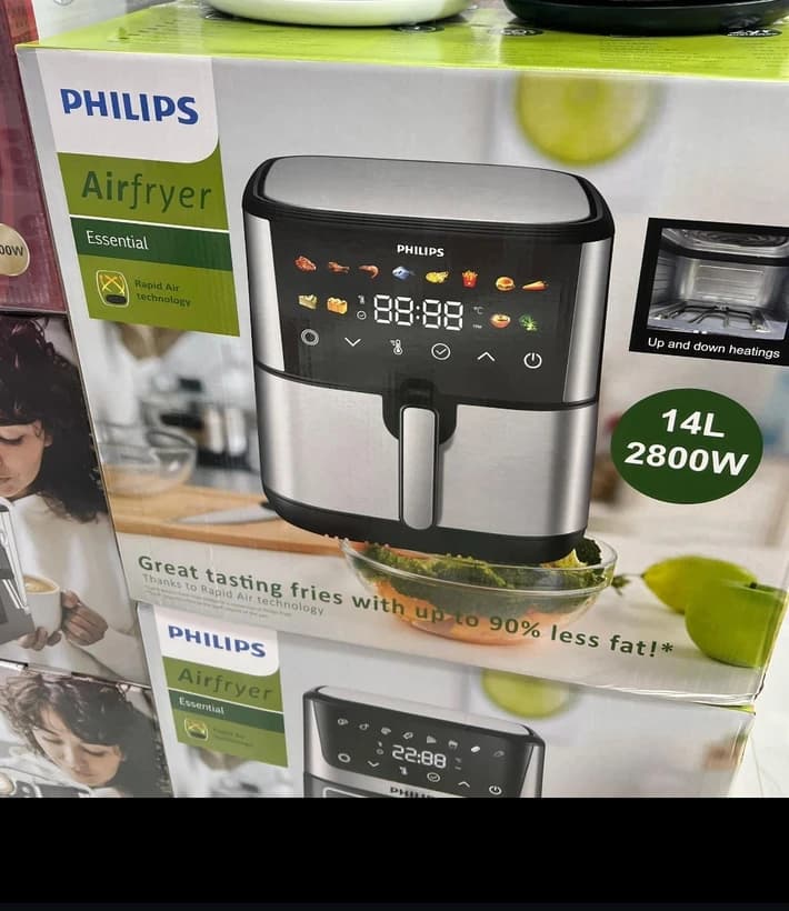 سرخکن ۱۴ لیتر فیلیپس دوالمنت 2800 وات مدل HD9280 — تصویر ۲