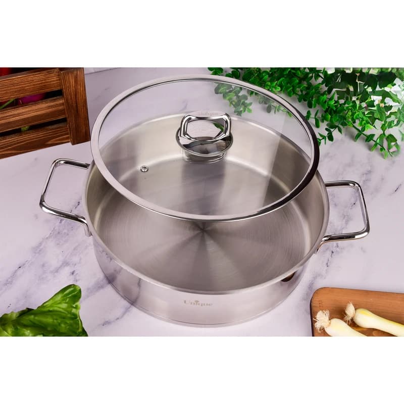 تابه استیل یونیک سایز 28 کد 9910 — تصویر ۱۲
