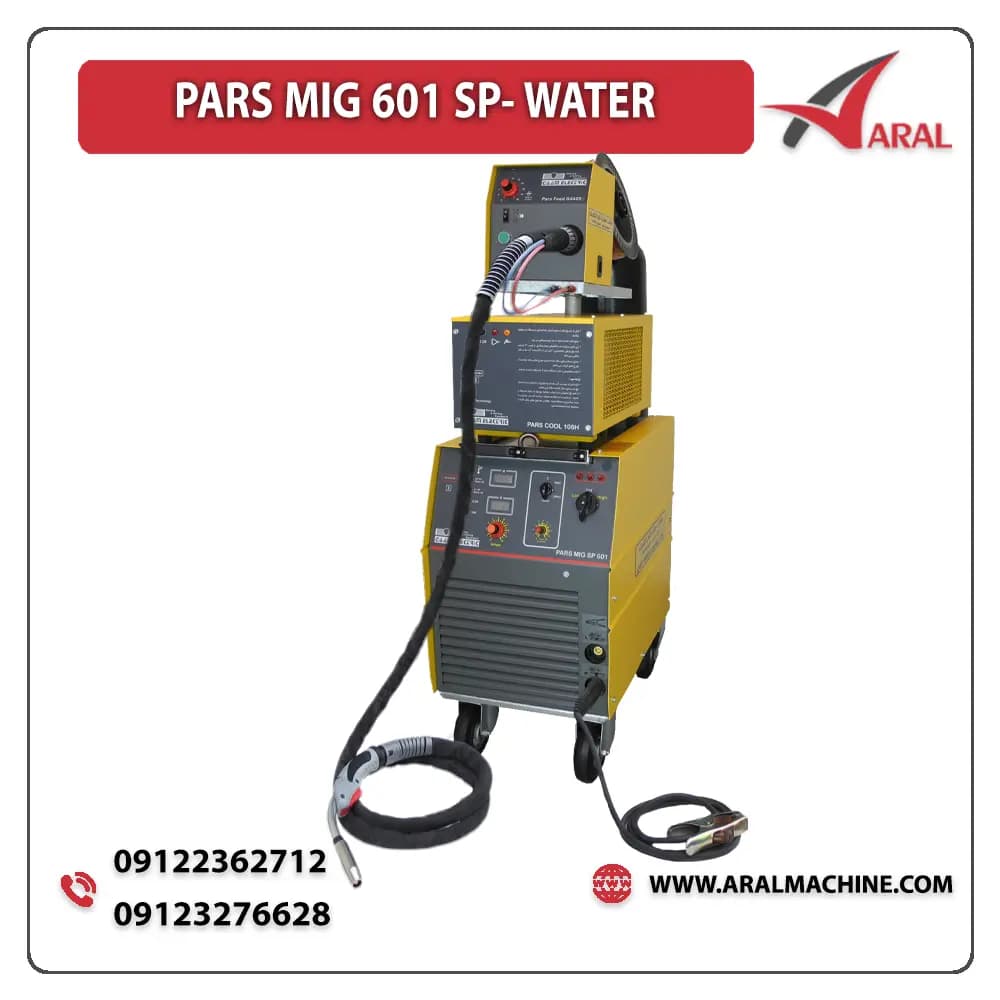 دستگاه جوش CO2 مدل PARS MIG 601SP/WATER — تصویر ۲