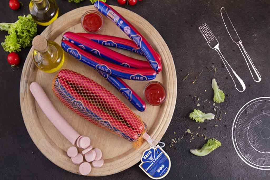 هات داگ ممتاز گوشت 70% کالیس (1 کیلوگرم)