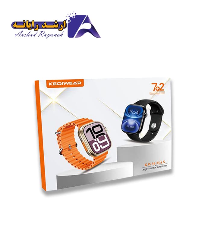 ساعت هوشمند طرح اپل KEQIWEAR مدل KW36 MAX